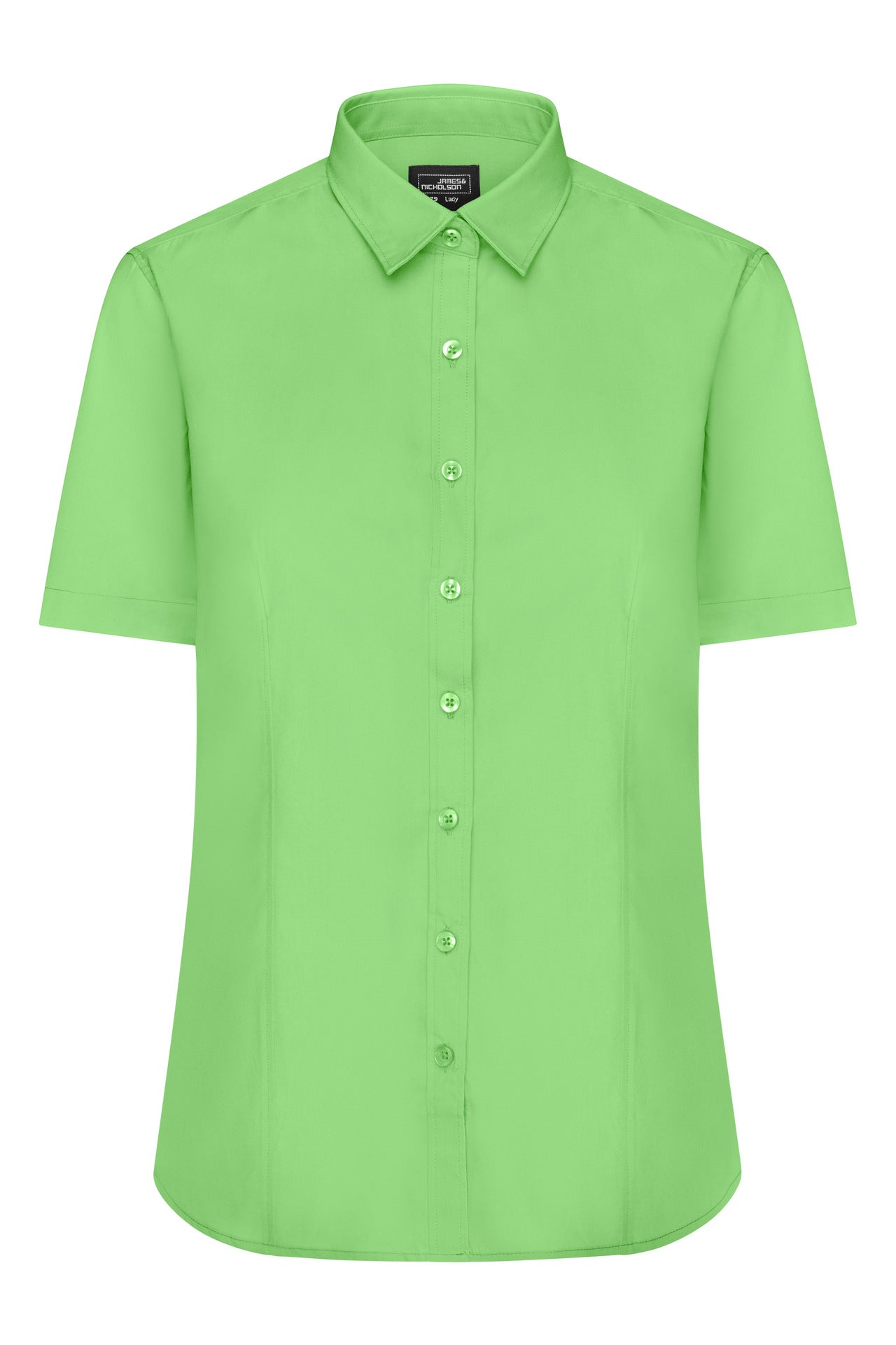 James & Nicholson JN679 Ladies' Shirt Shortsleeve Poplin