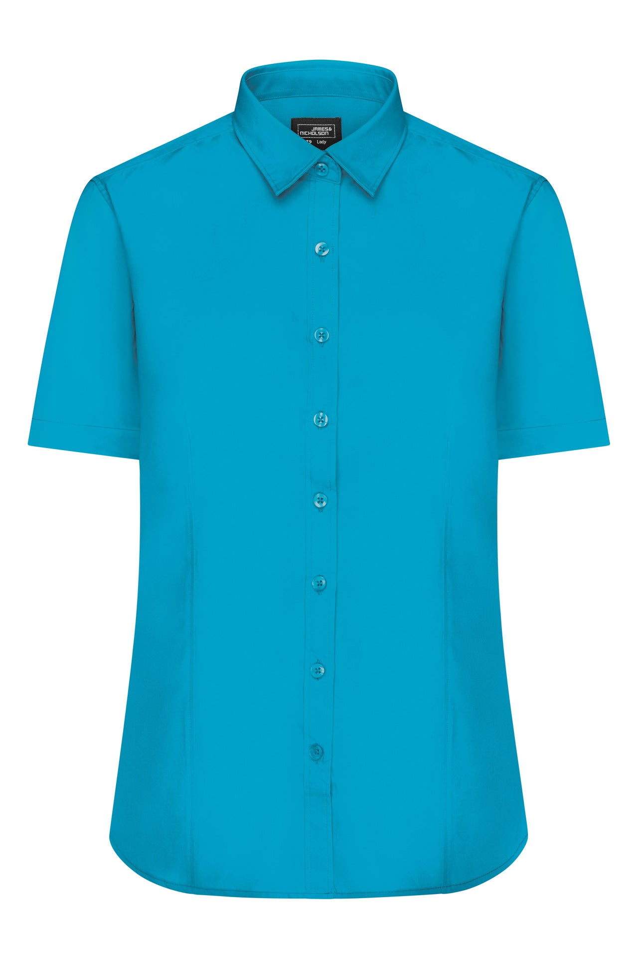 James & Nicholson JN679 Ladies' Shirt Shortsleeve Poplin