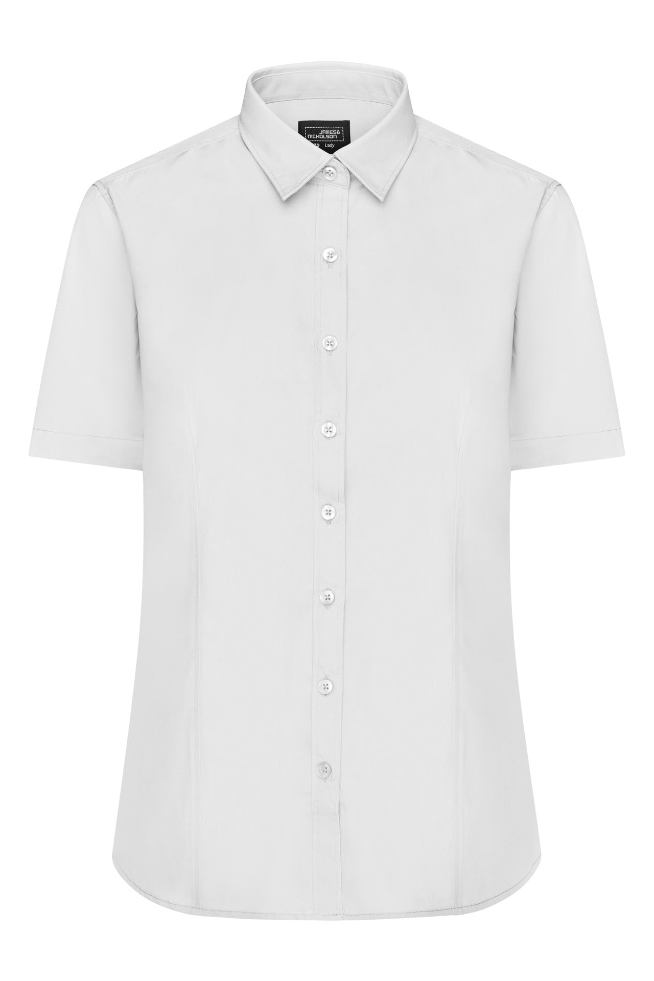 James & Nicholson JN679 Ladies' Shirt Shortsleeve Poplin