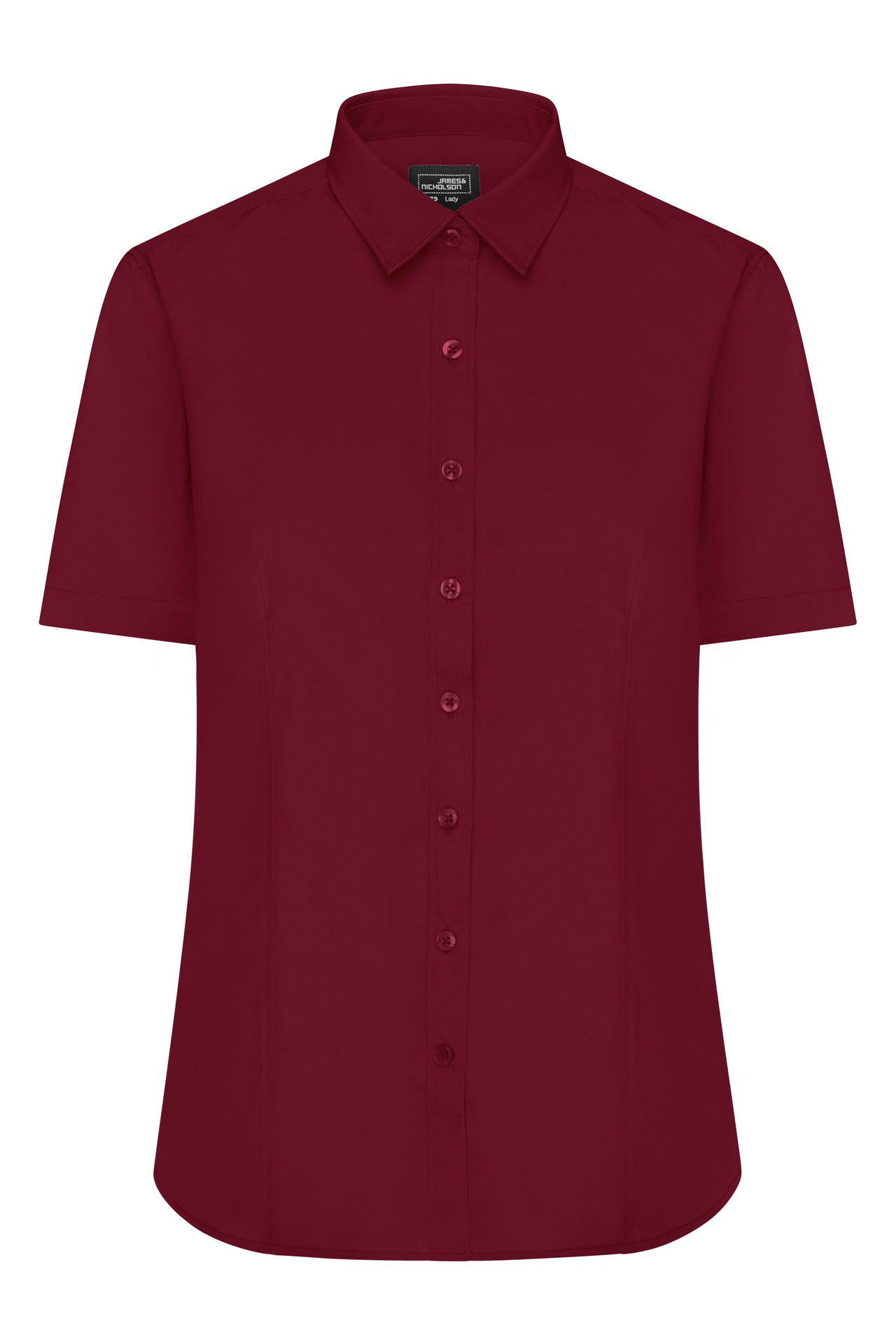 James & Nicholson JN679 Ladies' Shirt Shortsleeve Poplin