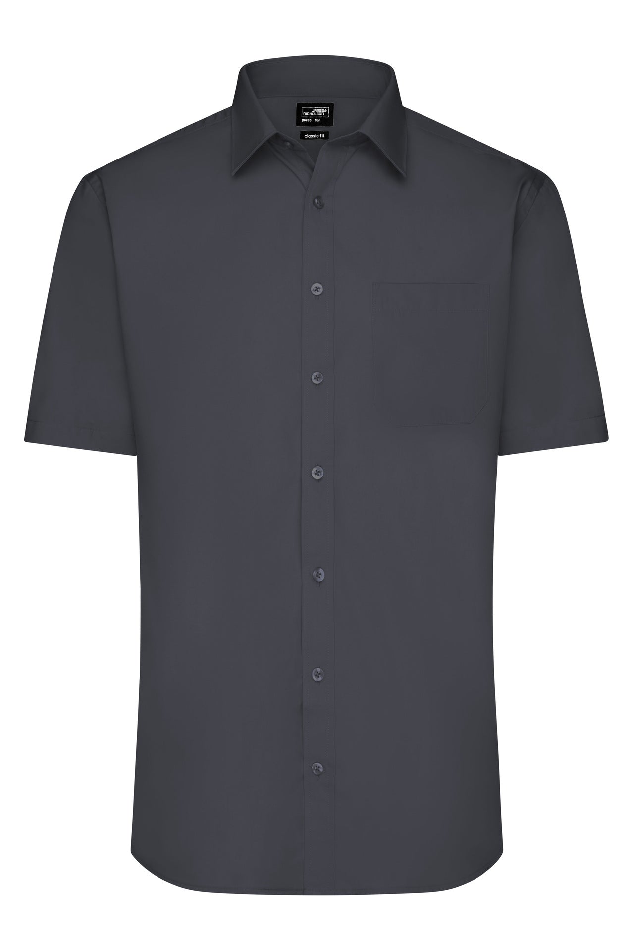 James & Nicholson JN680 Men's Shirt Shortsleeve Poplin