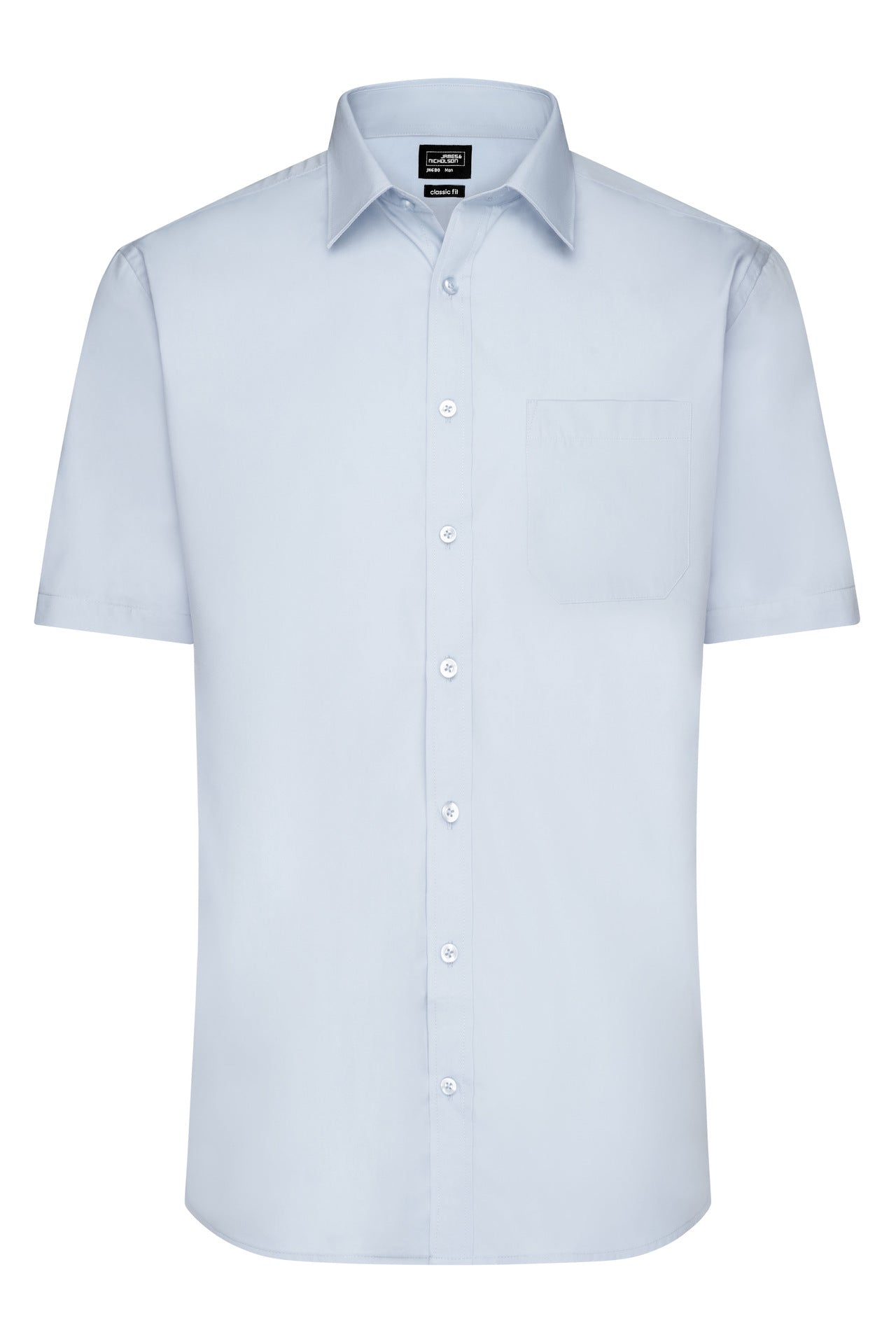 James & Nicholson JN680 Men's Shirt Shortsleeve Poplin