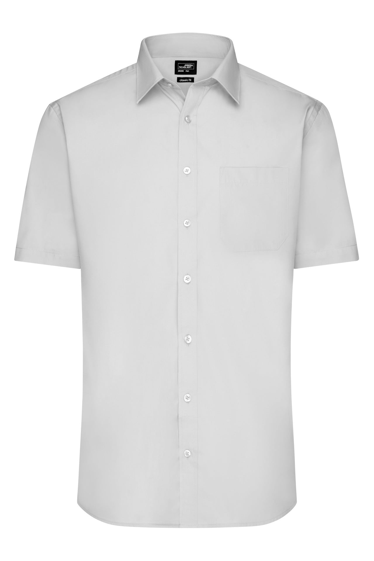 James & Nicholson JN680 Men's Shirt Shortsleeve Poplin