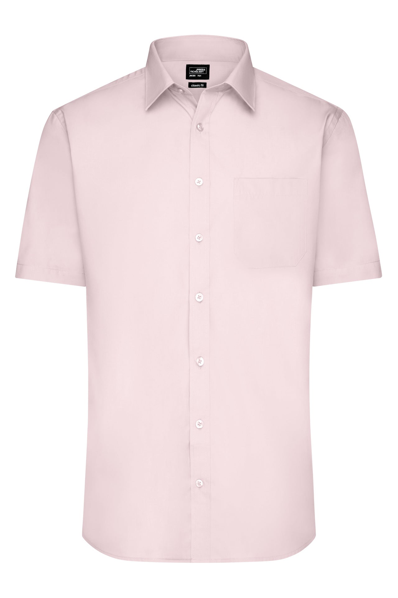 James & Nicholson JN680 Men's Shirt Shortsleeve Poplin