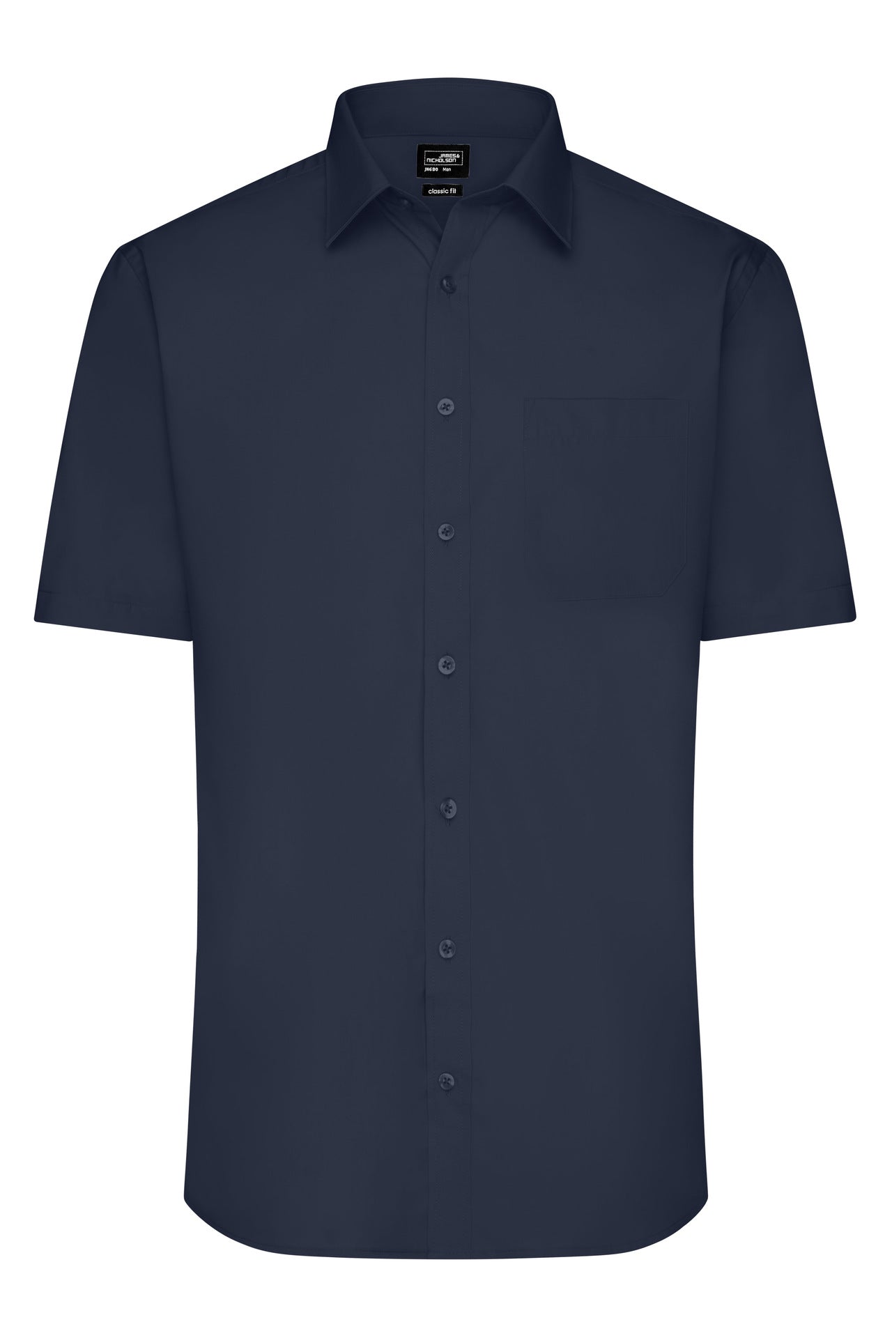 James & Nicholson JN680 Men's Shirt Shortsleeve Poplin
