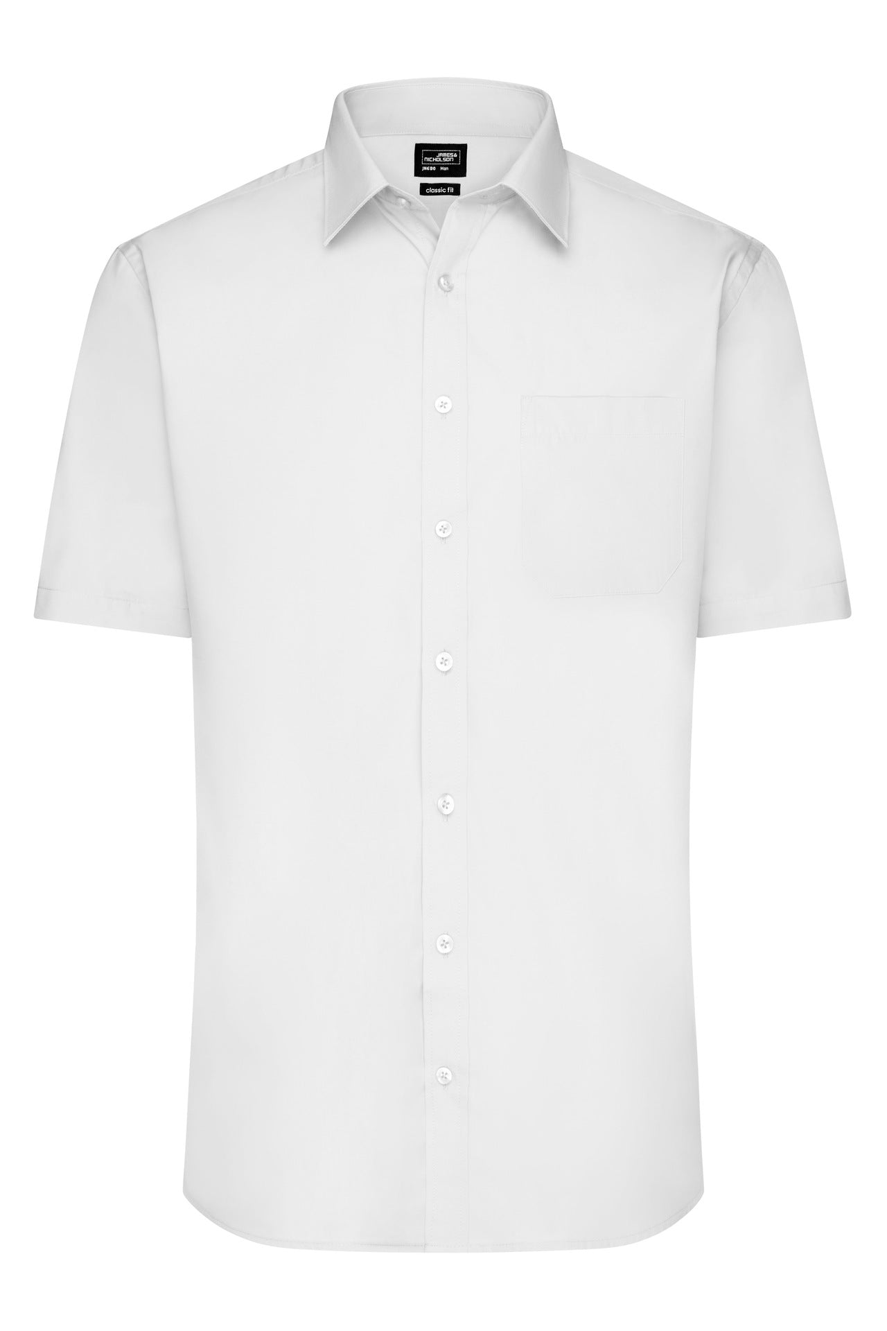 James & Nicholson JN680 Men's Shirt Shortsleeve Poplin