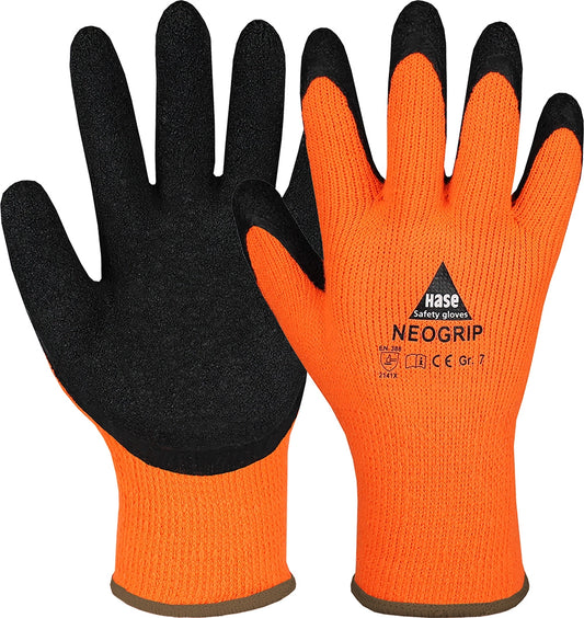 Hase Safety Gloves Neogrip Orange