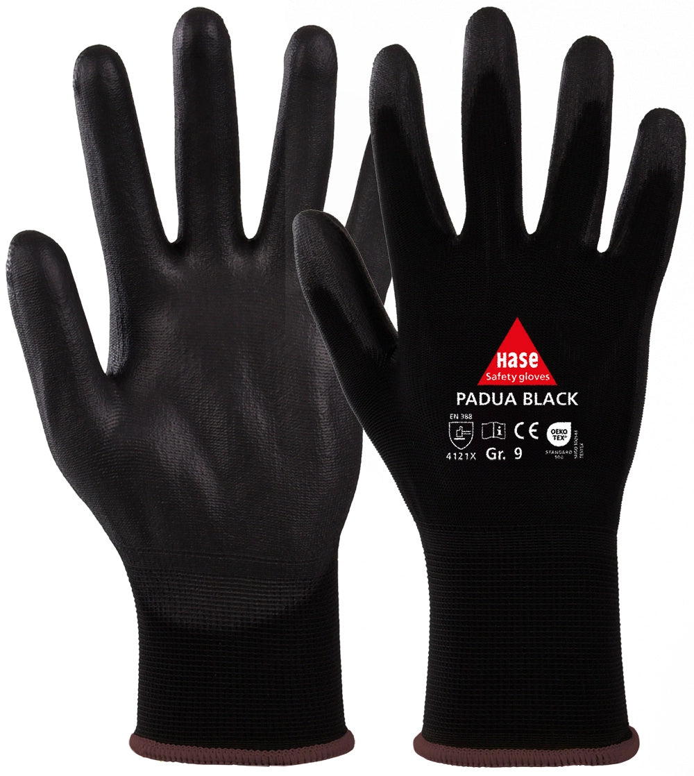 Hase Safety Gloves Padua Black