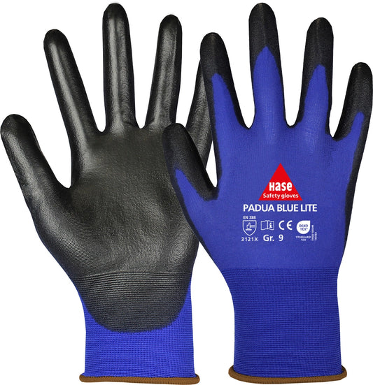 Hase Safety Gloves Padua Blue Lite