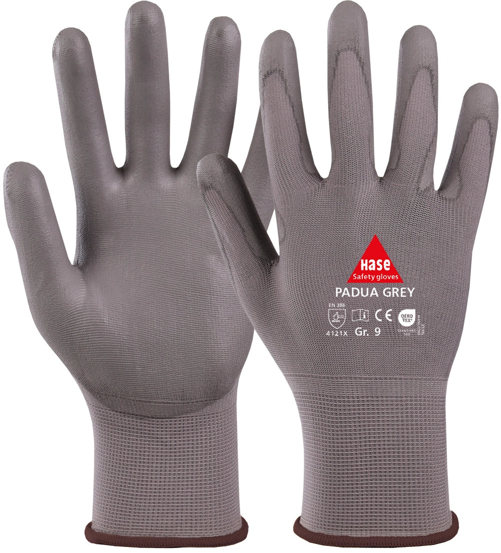 Hase Safety Gloves Padua Grey