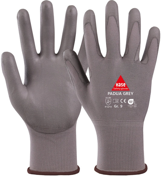 Hase Safety Gloves Padua Grey