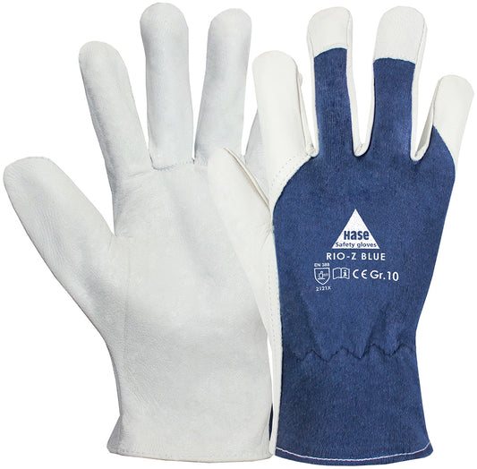 Hase Safety Gloves Rio-Z Blue