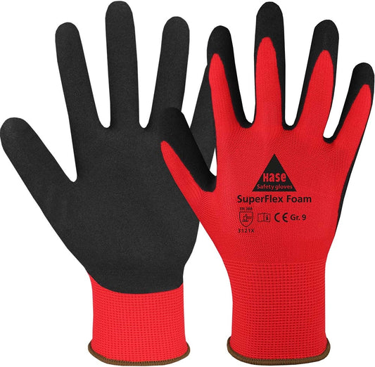 Hase Safety Gloves SuperFlex Foam