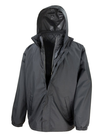 3-IN-1 JACKET WITH QUILTED BODYWARMER