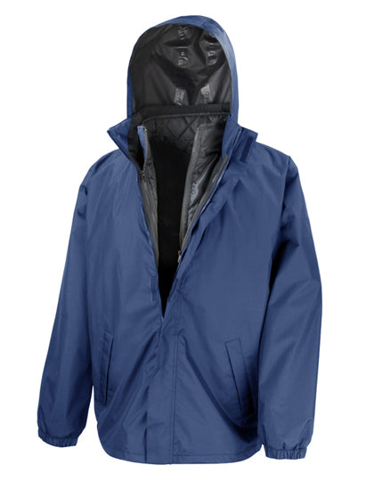 3-IN-1 JACKET WITH QUILTED BODYWARMER