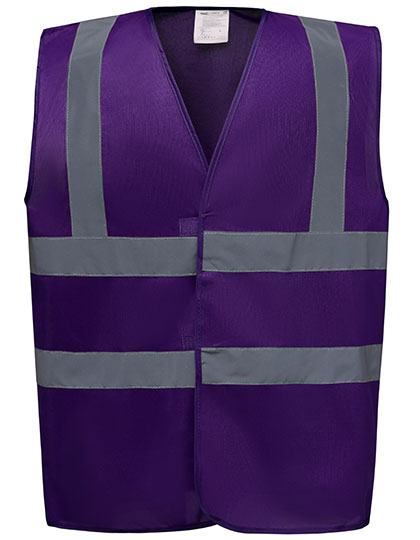 YOKO HVW100 Hi-Vis 2 Bands & Braces Waistcoat