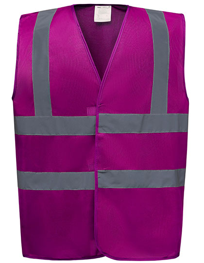 YOKO HVW100 Hi-Vis 2 Bands & Braces Waistcoat