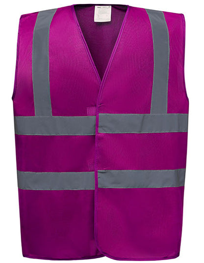 YOKO HVW100 Hi-Vis 2 Bands & Braces Waistcoat