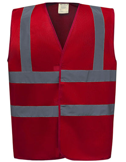 YOKO HVW100 Hi-Vis 2 Bands & Braces Waistcoat