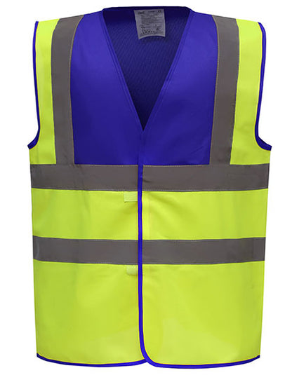 YOKO HVW100 Hi-Vis 2 Bands & Braces Waistcoat