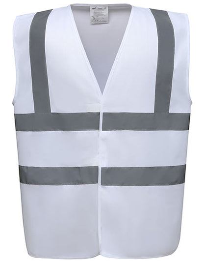 YOKO HVW100 Hi-Vis 2 Bands & Braces Waistcoat